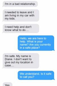 A fake text chat with a survivor A fake text chat with a survivor